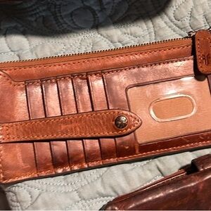 Frye Brown Leather Wallet